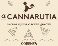 A Cannarutia - Cucina tipica casareccia - Cosenza - Ristorante - Pizzeria - Griglieria - Aperti a pranzo e a cena - senza chiusura settimanale - pizza a pranzo - pizza da asporto - pizze e menu senza glutine - banchetti e piccoli ricevimenti