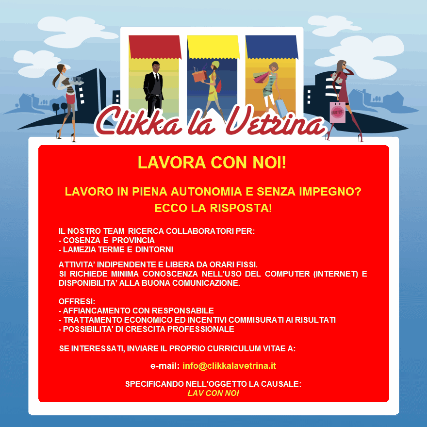 Clikka la vetrina - Contatti